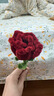 SEVENMOONS《热恋》手工永生花红玫瑰生日礼物女生新年礼物跨年礼物表白女士 实拍图