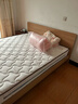 全友家居 北欧原木风板式床1.8米x2米主卧室简约现代家用木板双人床 实拍图