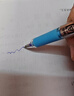晨光(M&G)文具晶蓝色0.5mm热可擦中性笔芯 子弹头签字笔替芯 水笔芯 20支装AKR67K01 实拍图