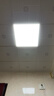 惠普精工LED吸顶灯集成吊顶灯平板灯嵌入式厨卫灯具无边框面板灯30*30cm 实拍图