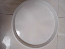 塑料花盆托盘加厚圆形盆栽底座接水盘多肉绿萝底托沥水盘大号批发 白色360#1个 实拍图