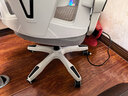 锦汐 电脑椅家用办公椅子靠背人体工学椅学习转椅老板座椅游戏电竞椅 【可后躺】白框灰网 实拍图