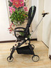 比陌遛娃神器可登机可坐躺高景观轻便婴儿推车超轻折叠溜娃车 【8代新品】旗舰版-炫酷黑 实拍图