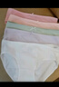 浪莎女士内裤女纯棉10A抑菌裆舒适透气中腰大码少女三角裤短裤头6条装 实拍图