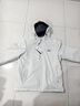 美津浓户外梭织风衣男士单层防风连帽外套男 白色【春秋款】 L  实拍图