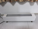 美的（Midea）石墨烯踢脚线取暖器家用电暖器浴室防水移动地暖气片大面积取暖神器全屋升温卧室 店长推荐款【石墨烯速热 居浴两用】机械式 踢脚线取暖器 实拍图