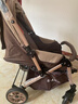 奔昂 婴儿推车可坐可躺轻便避震宝宝折叠婴儿车双向BB童车手推车 升级卡其+一键单手收+可坐躺+可双向推行+四轮高配 实拍图