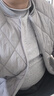加绒加厚内胆棉衣男秋冬内穿保暖棉袄初高中学生校服神器羽绒棉服 灰色 5XL 190-205斤 实拍图