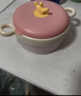 新安代儿童餐具辅食碗 婴儿碗新生儿注水保温碗可拆卸316不锈钢多功能碗 【新升级感温变色】316L粉色 实拍图