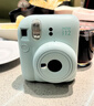 富士（FUJIFILM）instax 拍立得mini12一次成像相机 mini11升级款minise/41三寸相纸 新年礼物 年会奖品 情人节礼盒 Mini12 薄荷绿【京仓速发】 官方标配【不含相纸 实拍图