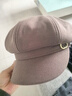 MMOPTOP贝雷帽女四季款韩版潮英伦复古百搭显脸小八角帽报童画家鸭舌帽子 实拍图