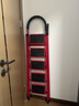 忆琳居伸缩梯人字梯梯子家用梯伸缩人字梯家用梯子折叠梯铝合金人字梯 实拍图