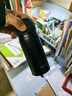 膳魔师（THERMOS）保温杯不锈钢水杯黑色350ml保冷杯子便携男女士学生礼物JNL-355 实拍图