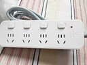 公牛（BULL）分控插座/插线板/插排/排插/接线板/宿舍家用桌面拖线板  3C认证  4位分控全长3米 独立开关 实拍图