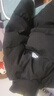 2025新款秋冬季羽绒服男士休闲立领宽松情侣上衣加厚保暖外套女潮 AD9009黑色 3XL （建议180-210斤） 实拍图