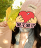 畹町小脸感泡芙小猫针织帽女秋冬保暖抑菌显脸小耳朵毛线帽 柔雾 实拍图