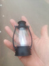 【露营灯】创意复古手提小夜灯网红迷你氛围小马灯桌面摆拍油灯 复古手提小夜灯【黑色1个】 实拍图