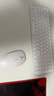 雷柏（Rapoo）9300S 99键无线/蓝牙多模键鼠套装 刀锋超薄紧凑便携无线键盘 支持Windows/MacOS双系统 白色 实拍图