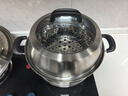 苏泊尔SUPOR 蒸锅汤锅家用不锈钢双层多功能易存储复底汤蒸锅EZ28JBS01 实拍图