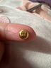 实时金【足金9999】黄金水贝黄金金豆子金锭送人节日礼物投资收藏理财 金豆豆2g【带证书】 实拍图