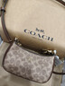 蔻驰（COACH）【品牌直供】女士TERI手提单肩斜挎包新月包拼色CW323礼物 实拍图