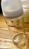 贝亲（Pigeon）玻璃奶瓶宽口径防胀气160ml S号奶嘴 1月+ AA186  实拍图