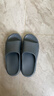 京东京造【3.5cm踩屎感】eva厚底拖鞋男士防臭休闲凉拖鞋 碳灰 40-41 实拍图