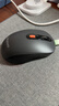 联想（Lenovo） 无线蓝牙双模充电鼠标 蓝牙5.0/3.0 便携办公鼠标人体工学设计 Howard风暴灰充电版 实拍图