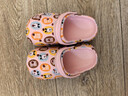 巴布豆（BOBDOG）儿童拖鞋男女童宝宝凉鞋室内外软底洞洞鞋 粉色 170码 实拍图