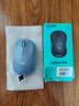 罗技（Logitech）M221 轻音鼠标 无线鼠标 办公鼠标 对称鼠标 带无线微型接收器 雾霭蓝 实拍图