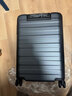 90分行李箱20英寸莱茵河经典款 拉杆箱登机旅行箱万向轮密码箱钛金灰 实拍图