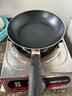 苏泊尔（SUPOR） 平底锅不粘锅家用小煎锅煎蛋饼牛排煎锅厨房锅 24CM明火专用【带盖】 24cm 实拍图