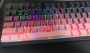 迈从（MCHOSE）G87 V2/K87S旋钮无线机械键盘电竞游戏客制化有线/蓝牙三模gasket结构全键热插拔笔记本电脑办公 G87 V2 黑莓粉渐变侧刻 快金轴 实拍图