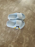 巴布豆儿童拖鞋男女童宝宝软底居家浴室夏季凉拖鞋 浅兰 170码 实拍图