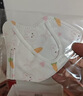 超亚儿童3d立体医用外科口罩0-2岁秋冬季防过敏保暖小孩独立包装60只 实拍图