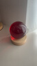 缤越红色水晶球摆件鸿运当头招宝摆件开业客厅办公室桌面乔迁装饰10cm 实拍图