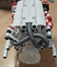 ONEBOT拼装积木男孩玩具V6发动机模型14+积木桌面摆件新年礼物 实拍图
