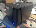新北洋（SNBC）RP80 80mm热敏小票打印机 USB 餐饮酒店外卖超市零售收银票据打印机自动切纸 带切刀 黑色 实拍图