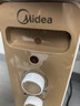 美的（Midea）【暖阳系列】取暖器/电热油汀加热电暖器/立式电暖气/家用APP智能遥控防烫加湿恒温烤火炉HYW22KRB 实拍图