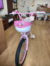 永久（FOREVER）儿童自行车宝宝6-10岁款公主款童车 公主粉18寸适合身高115-145cm 实拍图