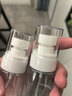优家（UPLUS）超细雾分装瓶喷瓶60ml*2个喷雾瓶按压化妆瓶酒精喷壶空瓶 实拍图