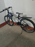 金武端自行车成人山地车公路赛车单车骑行变速超轻越野中学生初中青少年 旗舰版-辐条轮-黑白色 26寸21速 实拍图