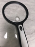 JAJALIN超清高倍手持放大镜老人儿童阅读主镜3倍副镜6倍大镜面带LED灯 实拍图
