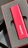 联想（Lenovo）256GB 移动硬盘固态(PSSD) ZX1 Type-c USB3.1双接口 读速560MB/s 手机直连 电脑 红色 实拍图