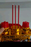 家用烛台供神led 电子香炉蜡烛台供财神供灯香炉关公佛龛供灯佛具 5512富贵招财炉【闪烁】 插电电池两用款 实拍图