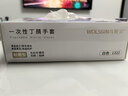 乌斯京一次性手套丁腈手套100只中码橡胶食品级加厚耐用厨房防护丁晴白 实拍图