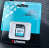 金士顿（Kingston）64GB SD存储卡 U3 V30 相机内存卡 高速sd卡大卡 4K超高清拍摄 读速200MB/s 实拍图