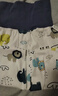 欢喜小熊宝宝内衣套装高腰护肚秋季纯棉分体内搭衣服婴儿秋衣秋裤打底衣 实拍图