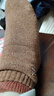 猫人3双装35%羊毛袜子女秋冬中筒毛圈袜加厚保暖袜睡眠袜女士月子袜 实拍图