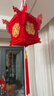 新新精艺元宵节灯笼diy大红灯笼挂饰春节过年装饰户外阳台场景布置2个 实拍图